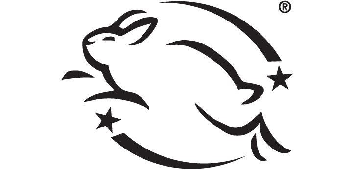 Erőszakmentes, Leaping Bunny logó