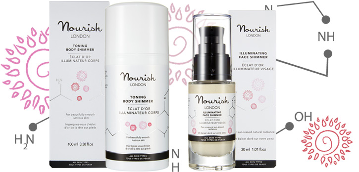 Nourish Golden Glow organikus bőrápoló termékcsalád